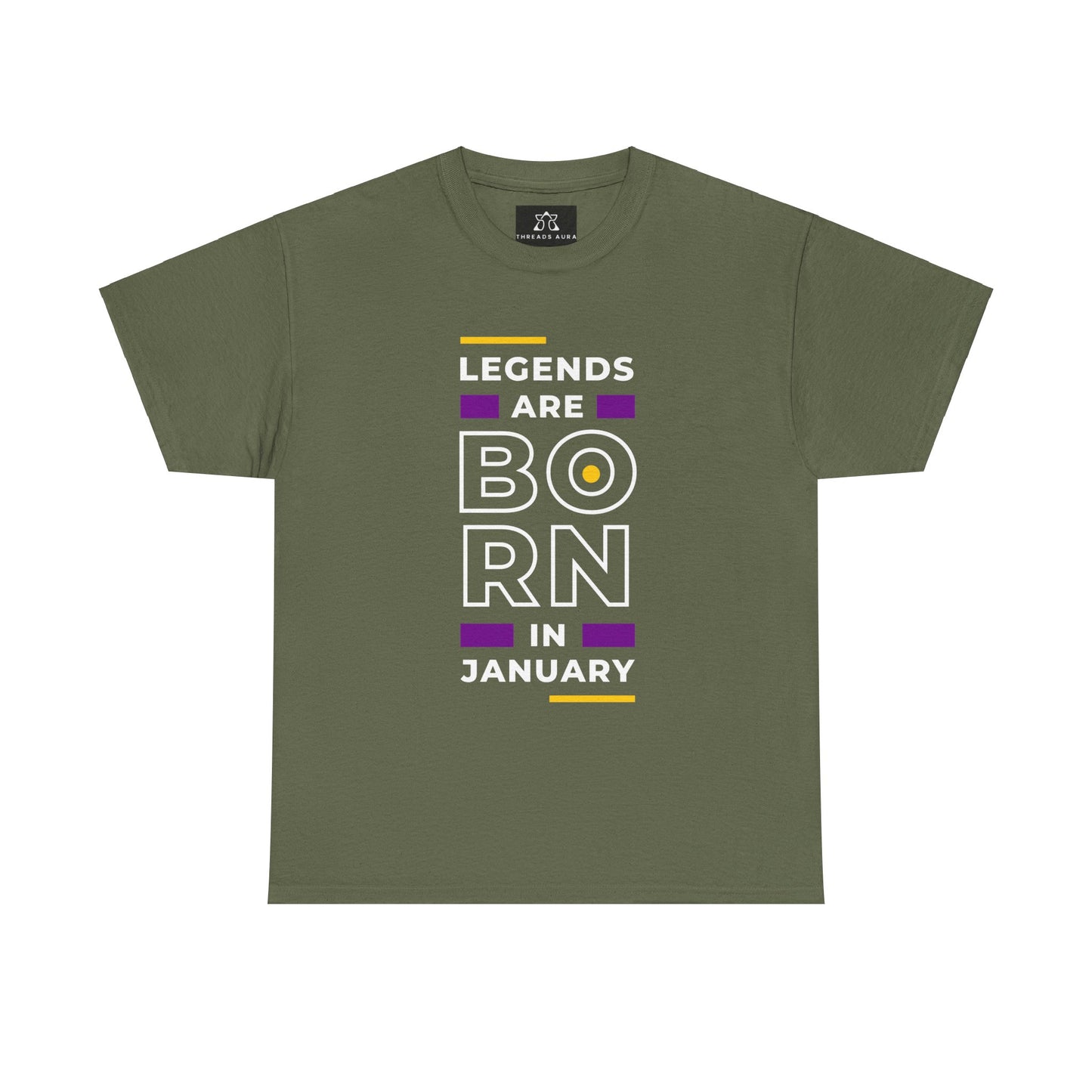 Legends are born Unisex Heavy Cotton Tee