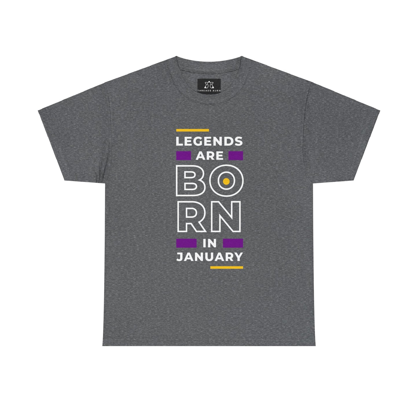 Legends are born Unisex Heavy Cotton Tee