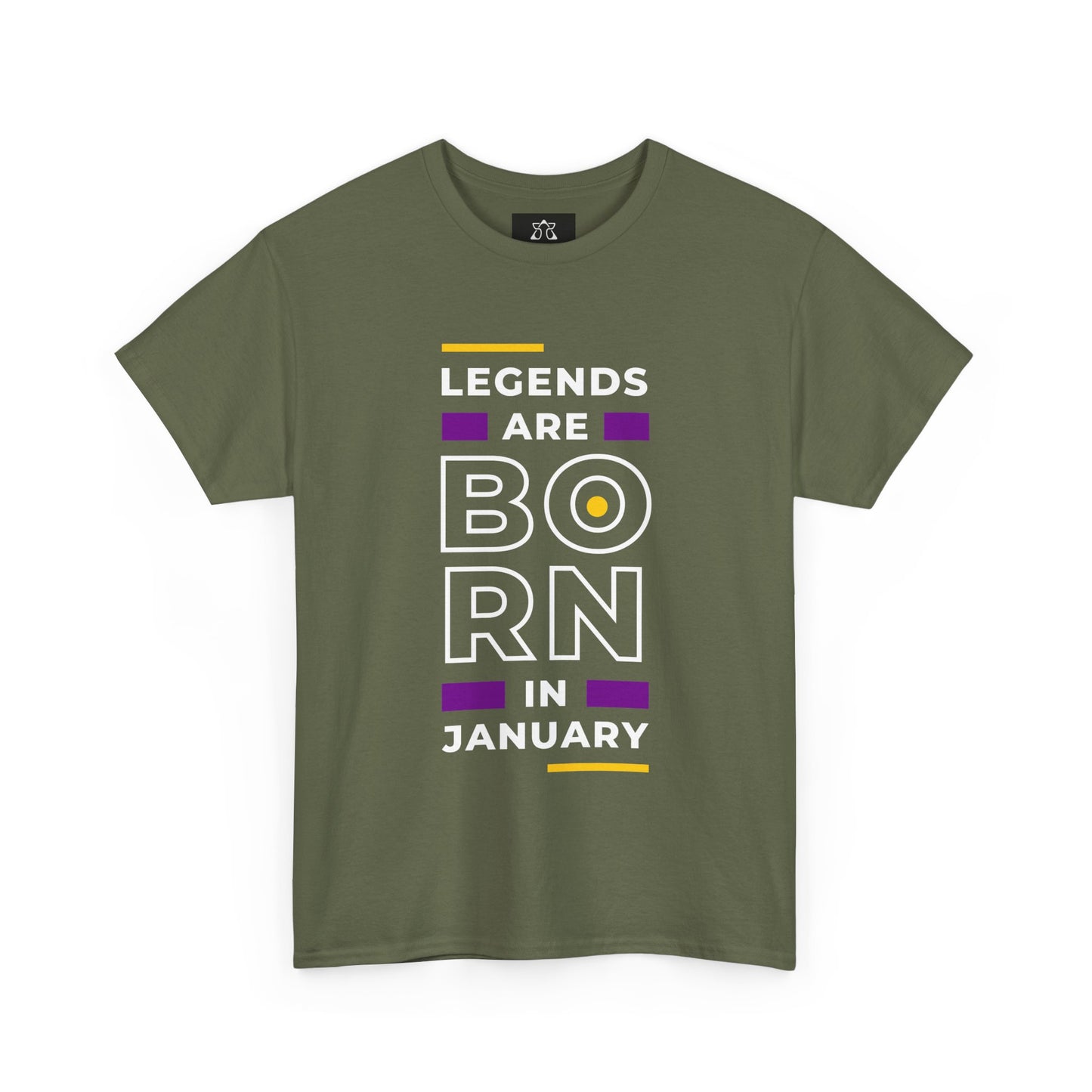 Legends are born Unisex Heavy Cotton Tee