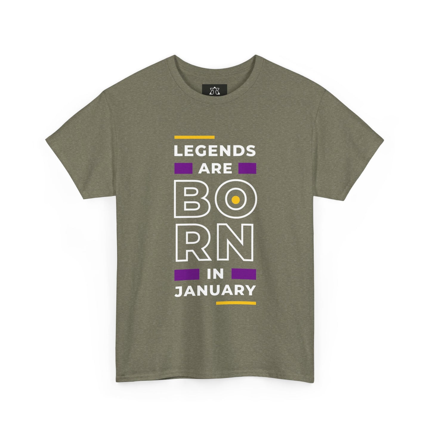 Legends are born Unisex Heavy Cotton Tee