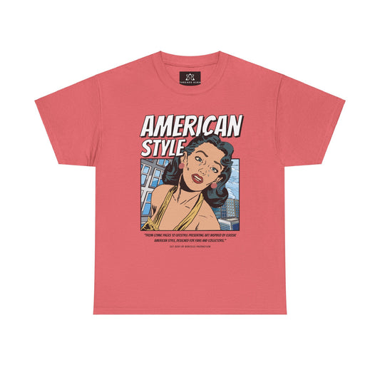 Vintage American Comic Unisex Heavy Cotton Tee